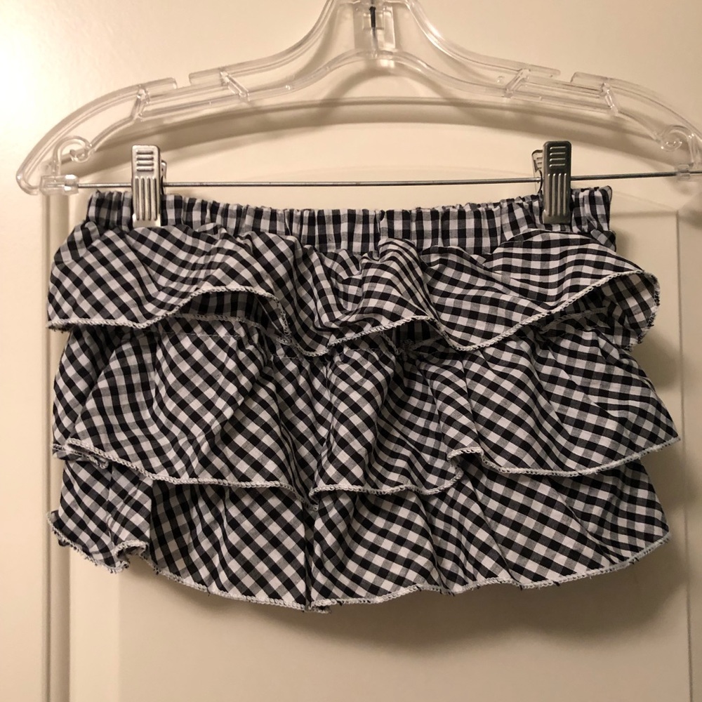 Plaid Two piece Set with Ruffles - Picture 7 of 8